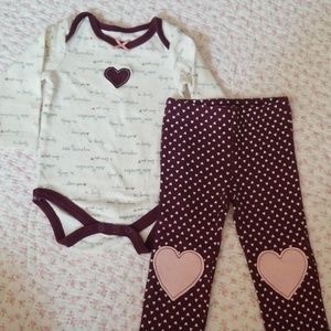 BABY GEAR | Heart outfit
